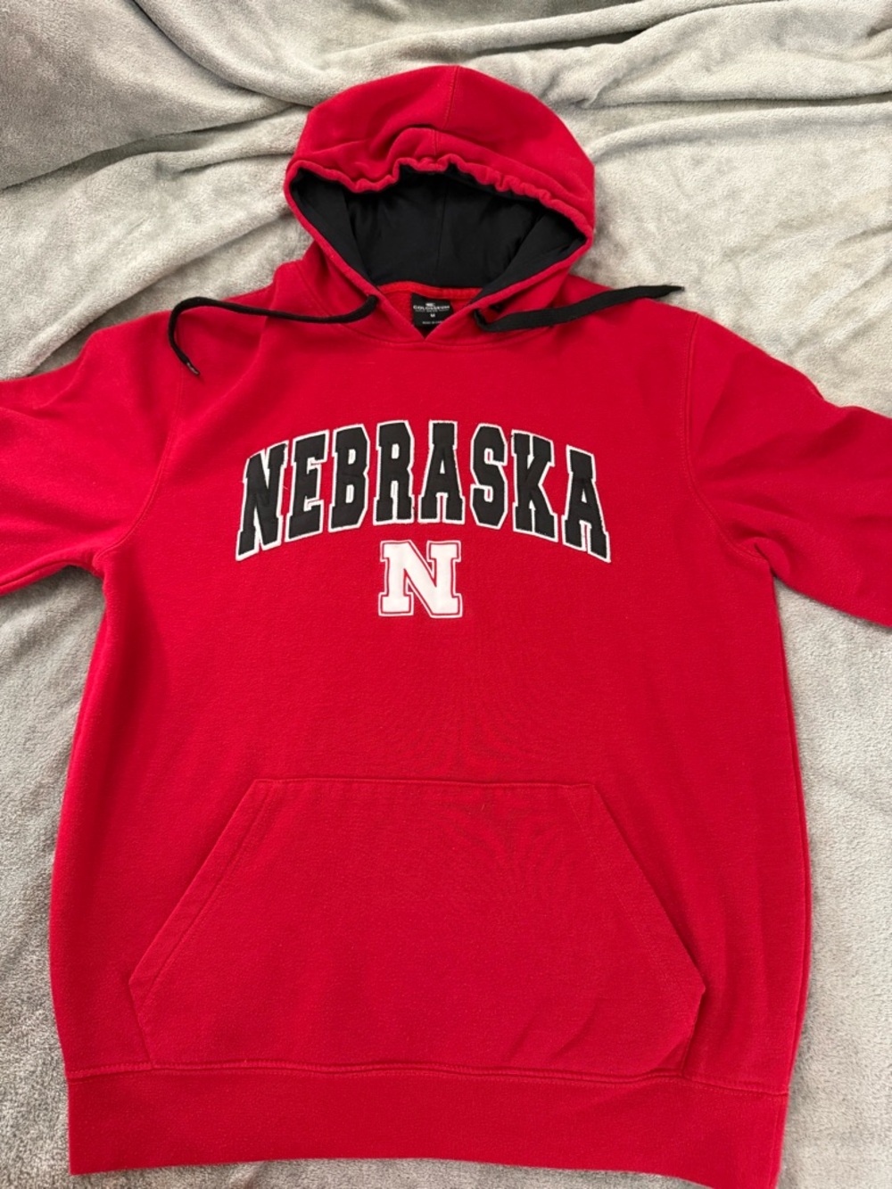 NCAA Nebraska Cornhuskers Colosseum Medium Red Hoodie